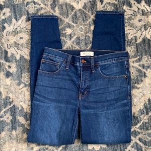 Madewell skinny jeans
